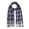 Basic Sense Woven Check Pattern, Neck Scarf, Shawl, Stole Wrap,