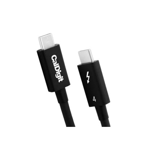 CalDigit [Intel Certified] Thunderbolt 4 Cable - 40Gbps 100W Charging,