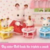 Calico Critters Triplets Care Set - Dollhouse Playset with 3