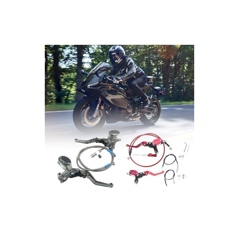 Accuracy Hydraulische Kupplungen Set mit verbesserter Haltbarkeit & Ermüdungsreduzierung Motorradkupplungssysteme