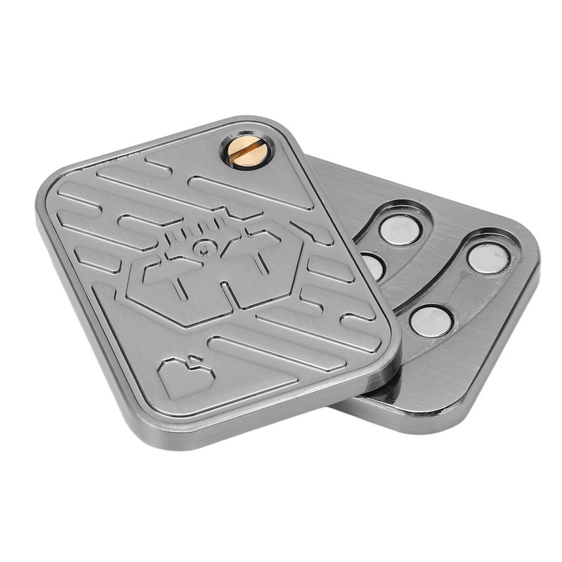 Magnetic Fingertip Push Slider Zinc Alloy EDC Stress Relief Push