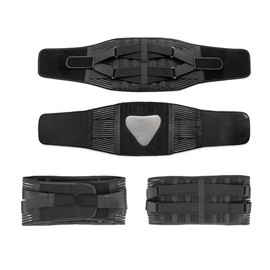 Lyaciomn Breathable Lumbar Brace for Lower Back Pain Adjustable Lumbar Support Belt Breathable Exercise Waist Brace Support Belt, 500702286
