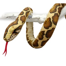 Tiger Python 100 cm Cuddly Toy Snake Python Plush Snake Plush Toy NADZL