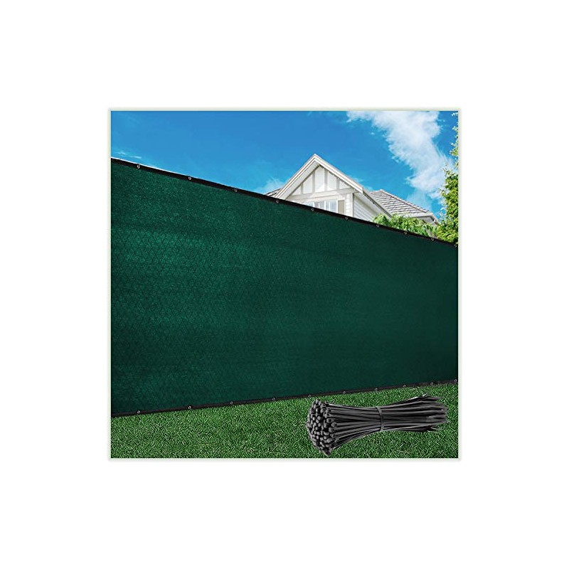 ColourTree Customized Size Fence Screen Privacy Screen Green 4' x