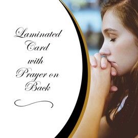 Hirten Saint Anthony Lost Things Laminated Catholic Prayer Holy Card, Single Card – Patron of Lost Items Pocket Devotional for Quick Assistance & Faith