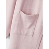 NAME IT Girl's Long Fit Cardigan, Burnished Lilac