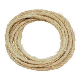 SGT KNOTS Twisted Sisal Rope for Cat Tree Replacement Parts - Sisal Twine Natural Rope and Thick Twine for Crafts, DIY, Gardening, Decor, Indoor, Outdoor Use - Sisal Rope in Multiple Lengths