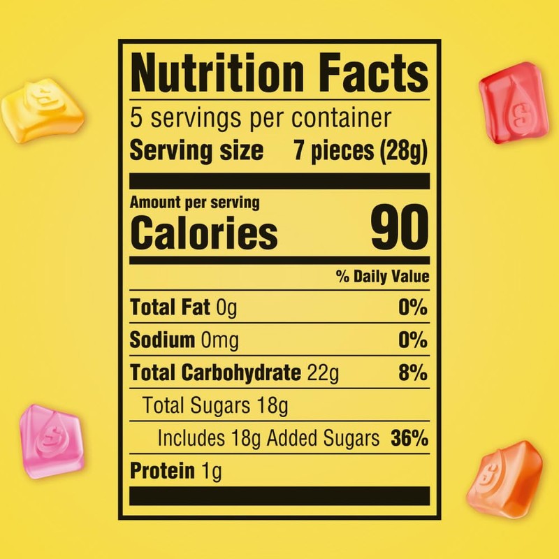 STARBURST Gummies Original Gummy Candy, 5 oz Bag (Pack of