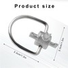 2pcs Locking Cap Key for R410A & R22 Refrigerant, Tamper-Proof