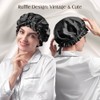 YFONG - Gorro de seda de morera 100 % de