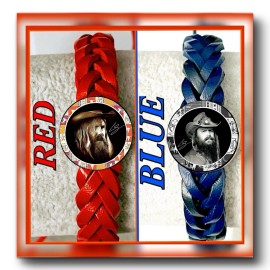 CHRIS STAPLETON WHISKY  AND YOU  TWO LEATHER BRACELETS TENNESSEE SINGER