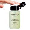 Nailshion Nail Polish Remover, Non-acetone Fingernail Polish Remover Built-in Push-down