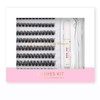 SY SHUYING Lash Extension Kit DIY Lash Clusters 10-16mm 96pcs