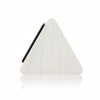 GEARONIC Digital Alarm Clock Wooden Alarm Clock Wood Modern Triangle