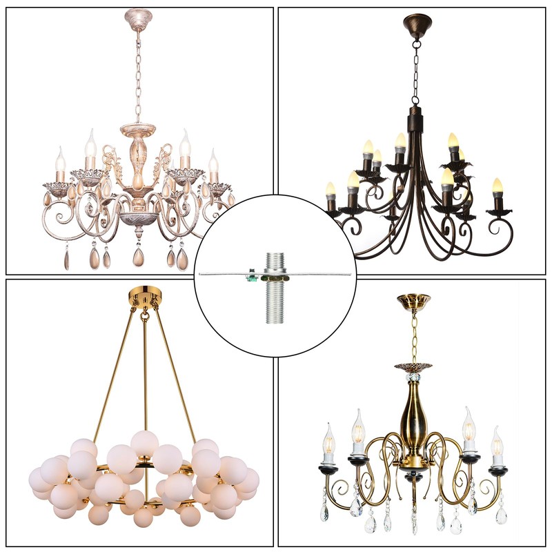 PATIKIL 4" Light Crossbar Kit, 4 Set Universal Light Fixture