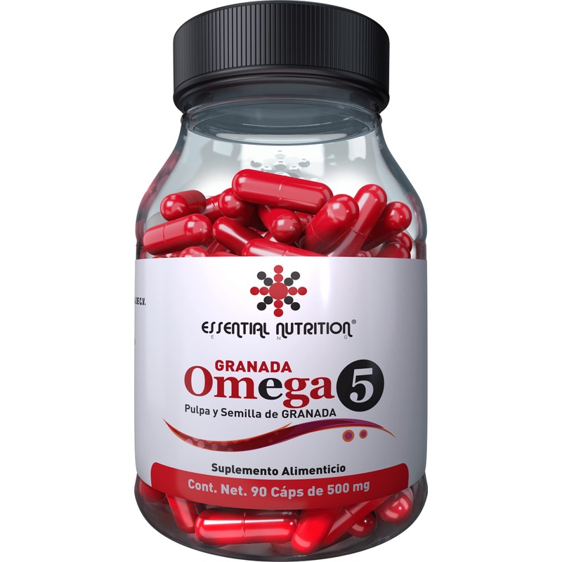 Essential Nutrition Granada Omega-5 90 cápsulas de 500 mg