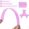 Zonon 2 Pack 12'' Plastic Ruler and 6'' Plastic Protractor