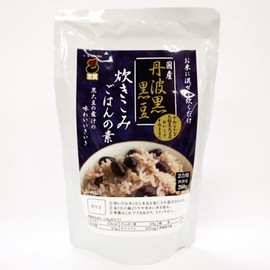 Shiga Shoten Vacuum Retort, Tamba Black Bean Rice, 2 Ingredients