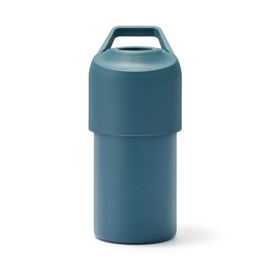 MUJI Cold-Keeping Bottle Holder for 500-650 ml Plastic Bottles, Dark Blue 84908187