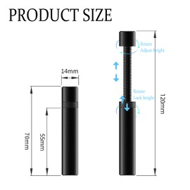 1Pcs GPU Support Bracket, Graphics Card GPU Brace Support, Video Card Anti Sag Holder Bracket, Adjustable Height Graphics Card Support with Magnet and Non-Slip Sheet for Universal Video Card