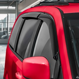 Voron Glass Tape-on Extra Durable Rain Guards for Chrysler Town and Country 2008-2016, Window Deflectors, Vent Window Visors, 4 Pieces - 100441