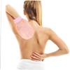 Guantes Exfoliantes de Baño de Seda Imitada Rosa para el