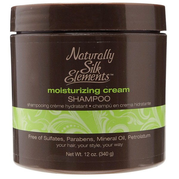 Naturally Silk Elements Moisturizing Cream Shampoo 12 oz