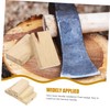 Mipcase 10pcs Wooden Axe Handle Replacement Wedges Durable Sandalwood Tool