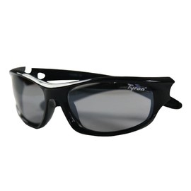 Tyron Sports Sunglasses S1, Mirrored Lenses, Filter Category 2/3, UV400 Protection, Lightweight and Shatterproof, for Men and Women, black