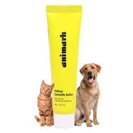 animark Yellow CENTELLA Salve – Hot Spot & Wound Care Ointment for Dogs, Cats & Small Animals – Lick-Safe, Fast-Acting, Steroid-Free, Natural Healing Balm for Cracked Paws & Skin Irritation, 1.16 oz