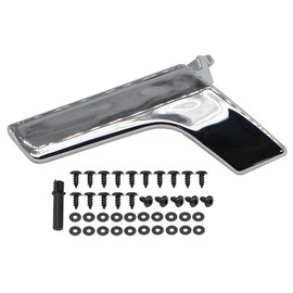 Inner Door Handle Left Driver Side Door Trim Repair for C-Class W204 Silver Chrome