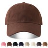 Hsdvdva Men's Large Size Hat, 100% Cotton, Extra Large, 23.6
