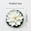 4Pcs Artificial Flowers Water Lily Foam Lotus Flower Pond Decor