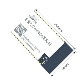 2pcs 2.4G WiFi Module ESP32 WROVER ESP32-D0WD-V3 ESP32-WROVER-IE 20dbm 400m Dual Core Mcu Soc Ipex Antenna Low Power for Wearables and IoT Devices