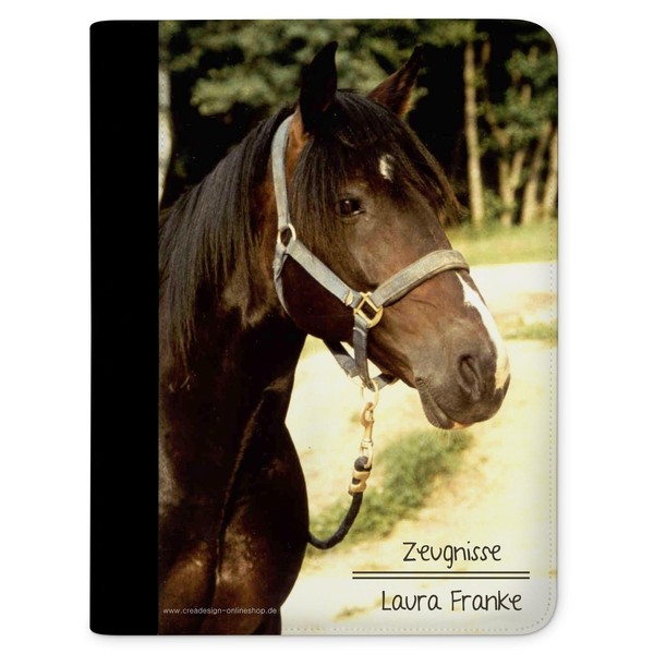 CreaDesign Children's Certificate Folder with (Wish) Name and Certificates Documents