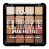 NYX PROFESSIONAL MAKEUP, Paleta de Sombras Definitivas, Neutros Cálidos