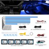 Acrylic Interior Car LED Strip Light with Wireless APP, RGB