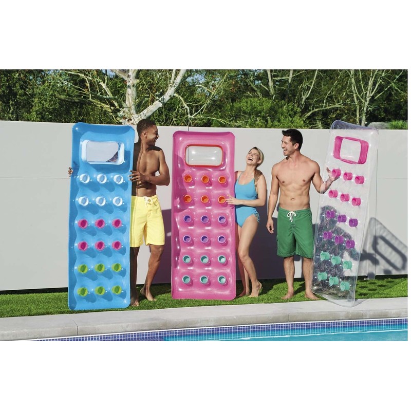 Bestway - Air Mattress with Window Fashion Lounge - Transparent