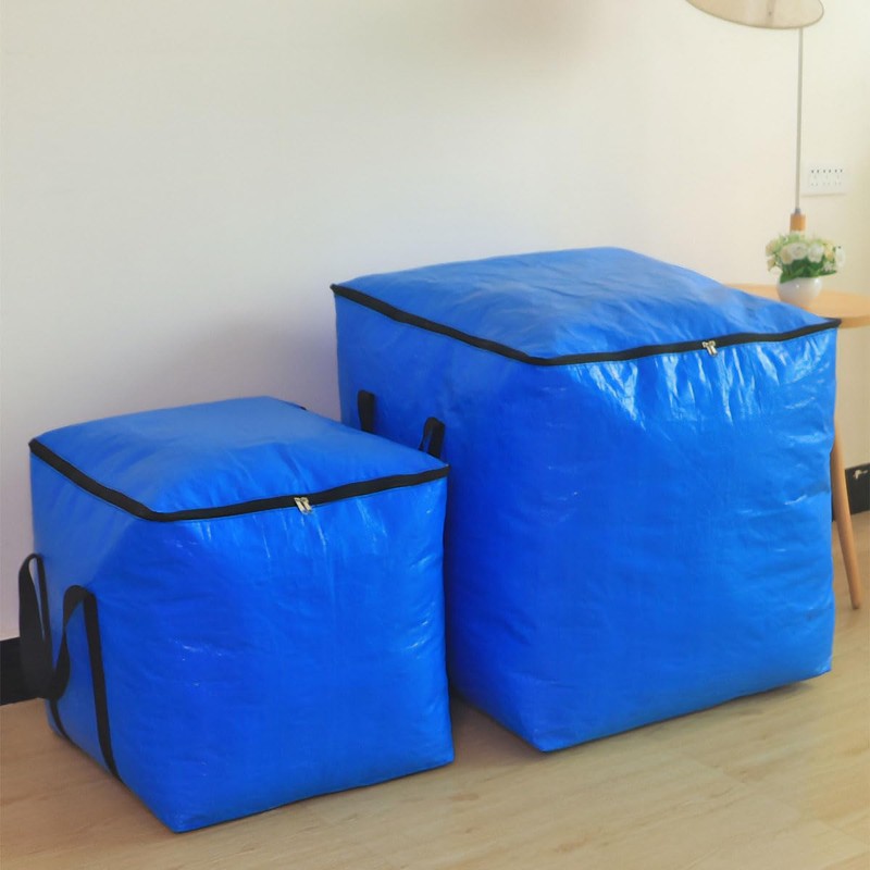 IWEIK Extra Large Storage Bag (Blue, 120L)