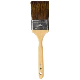 Linzer 0250 En Ox 2462 Sash Paint Brush, 2-1/2 in Width, Flat Chiseled Very Fine China Bristle, 2.5", Gold