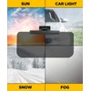 iolory Car Visor Extender,Car Visor Extender Sun Blocker,Universal Anti-Glare Polarized