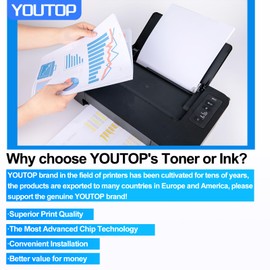 YOUTOP TNP-79 TNP79 Black Toner Cartridge (AAJW130) TNP-79K TNP79K High Yield Replacement for Konica Minolta Bizhub C3350i C3351i C4050i C4051i Printer