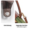 SHYSBV Longchamp Women's Leather Adjustable Shoulder Strap with Organiser -