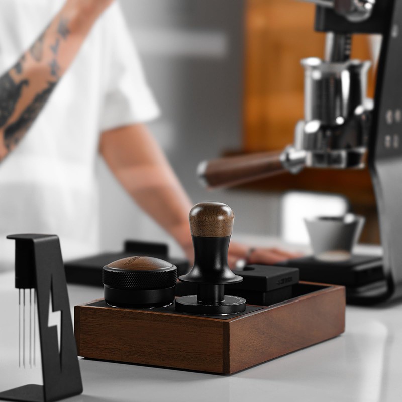 MHW-3BOMBER Constant Pressure 58.35 mm, Coffee Tamper with Titanium Coating,