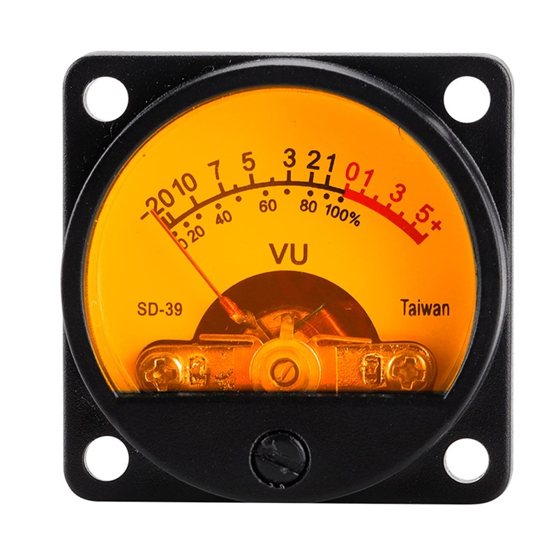 BuyWeek VU Meter, TS-35(SD-39) Audio Level Meter DC 12V 50mA