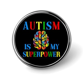luckluccy Enamel Pins Bulk Set Pins Autism Is My Superpowerpins For Backpacks Autism Sensory Autism Pride Backpack Pins Artistic Autism Child Autism Flag Fashion Accessory For Backpacks Decor