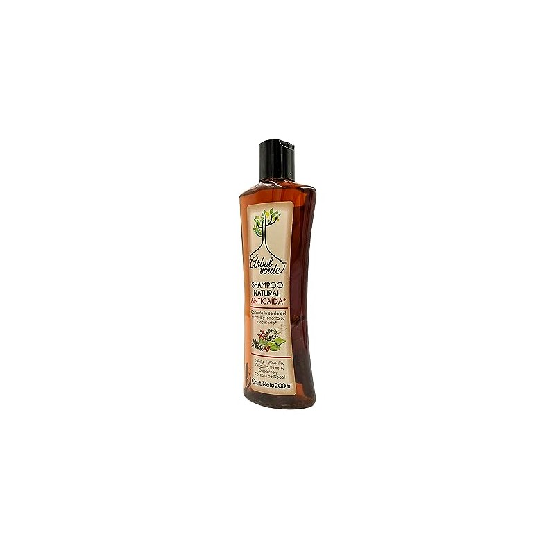 Arbol Verde Shampoo Natural Anticáida con sábila y espinosilla 200