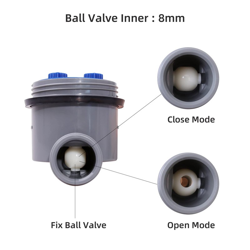 Yardeen Sprinkler Water Timer Programmable Garden Zero Pressure Waterproof Irrigation