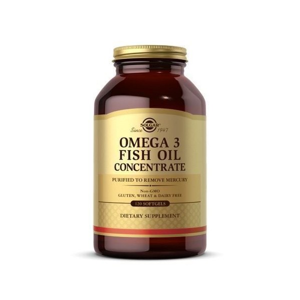 Omega-3 Fish Oil Concentrate Softgels 120 S Gels