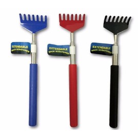 DINY Home & Style 3 Pack Compact Extendable Telescopic Back Scratcher Body Massager